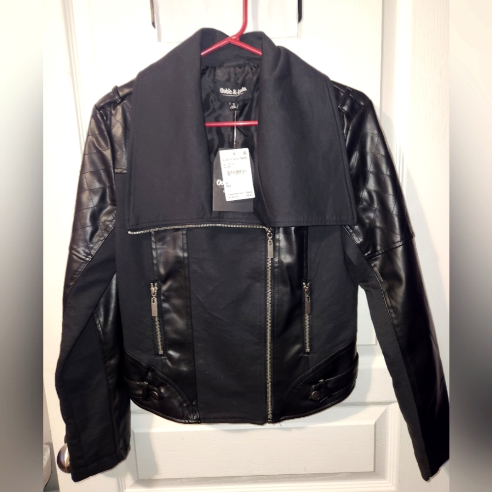 Moto style jacket